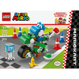 Lego Super Mario Mario Kart Yoshi Bike building set 133 pieces, UK version
