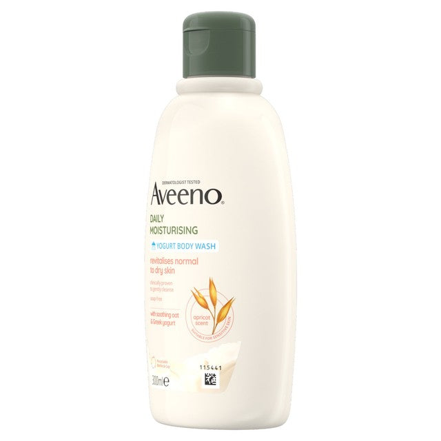 Aveeno body wash apricot scent 300ml - British product