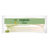 M&S organic leeks 400g, imported from the UK
