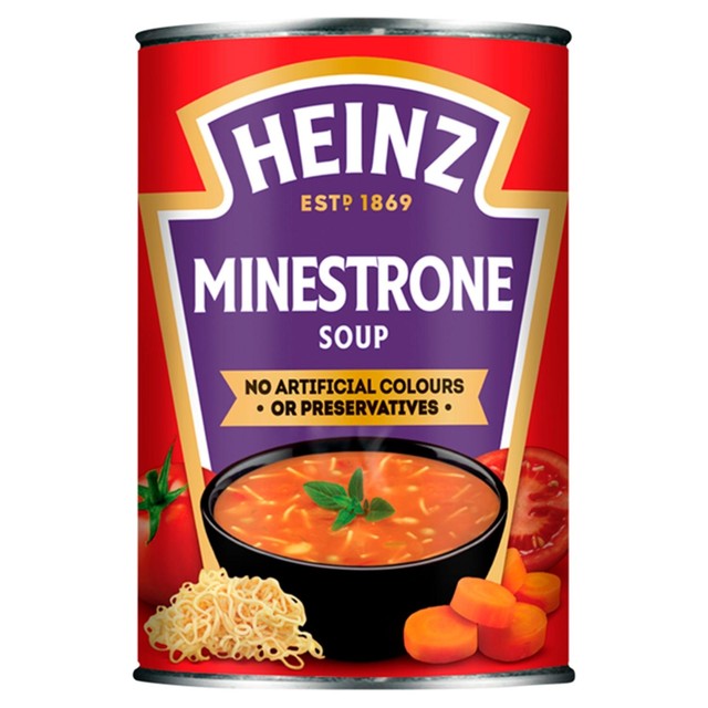 Heinz Minestrone soup 400g, UK version