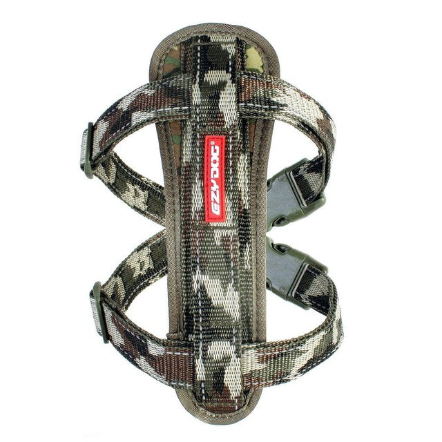 EzyDog Chest Plate Camouflage Dog Harness Medium - British product