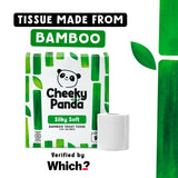 The Cheeky Panda Natural 3-Ply Bamboo Toilet Tissue 9 Roll Pack - British product