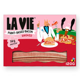 LA VIE Plant-based Smoked Bacon Rashers Vegan 120g, UK version