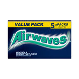 Wrigley's Airwaves Menthol & Eucalyptus Chewing Gum Sugar Free Multipack