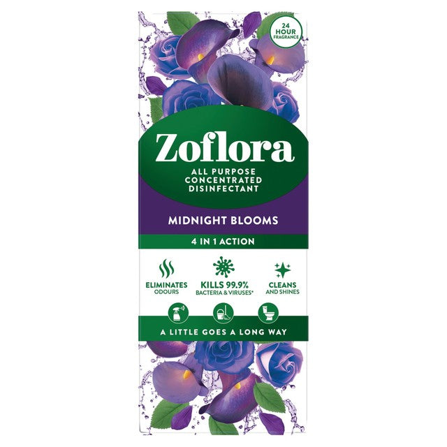 Zoflora Midnight Blooms disinfectant 500ml (British brand)