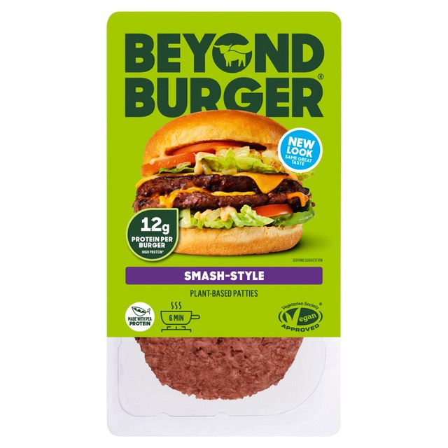 Beyond Meat plant based smash burger patties 152g - British product
