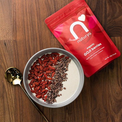 Naturya Baies de Goji biologiques séchées au soleil 200g Snacks de fruits secs