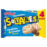 Kellogg's Rice Krispie Squares Cookies & Cream bars 4 pack, UK version