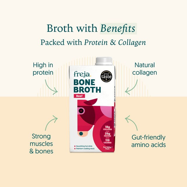 Freja Classic Beef Bone Broth 500ml - British product