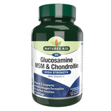 Natures Aid Glucosamine MSM Chondroitin supplement 90 tablets, imported from the UK