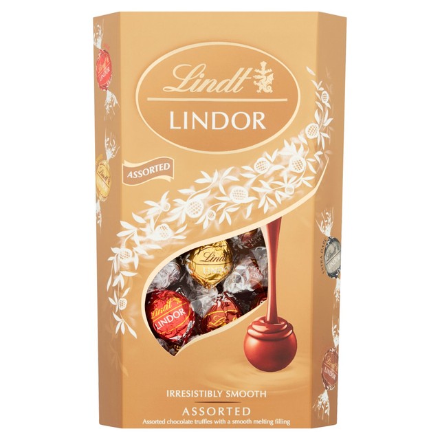 Lindt assorted chocolate truffle box 600g, UK version
