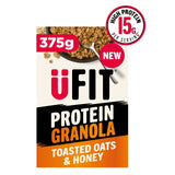 UFIT Protein Granola by Weetabix, toasted oats and honey 375g (British brand)
