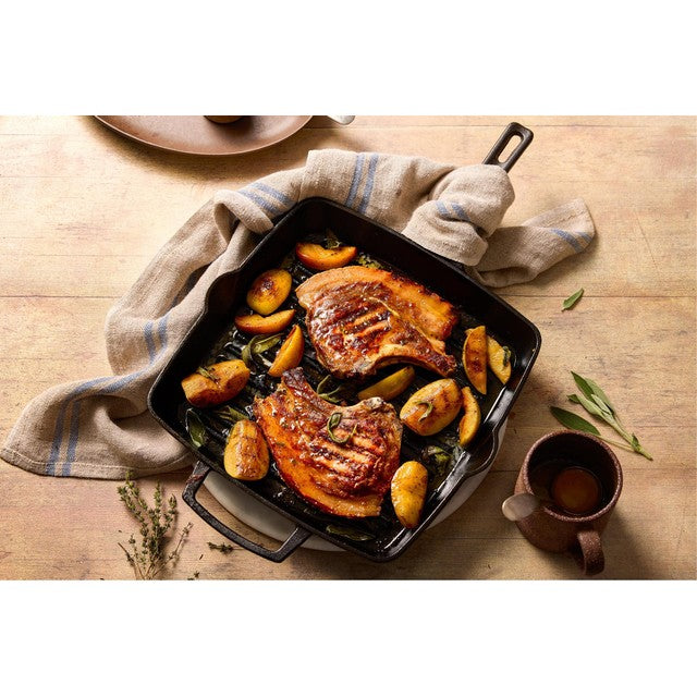 Packington Free Range Pork Chops Rind On 495g, imported from the UK
