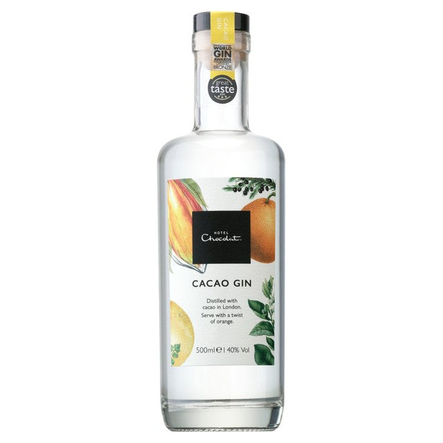 Hotel Chocolat cacao gin 500ml, UK version