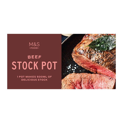 Pots de fond de bœuf concentré M&S 4 x 24g