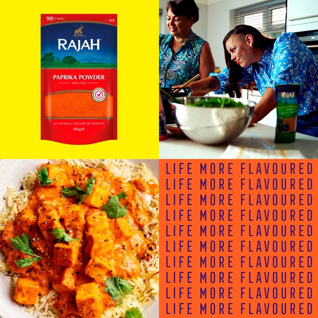 Rajah paprika powder 100g, imported from the UK