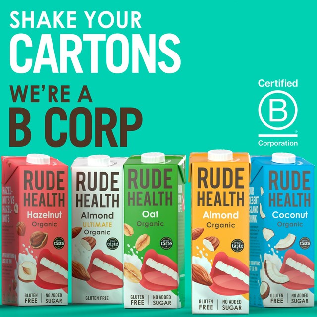 Rude Health Barista Oat Longlife oat drink 1L, imported from the UK