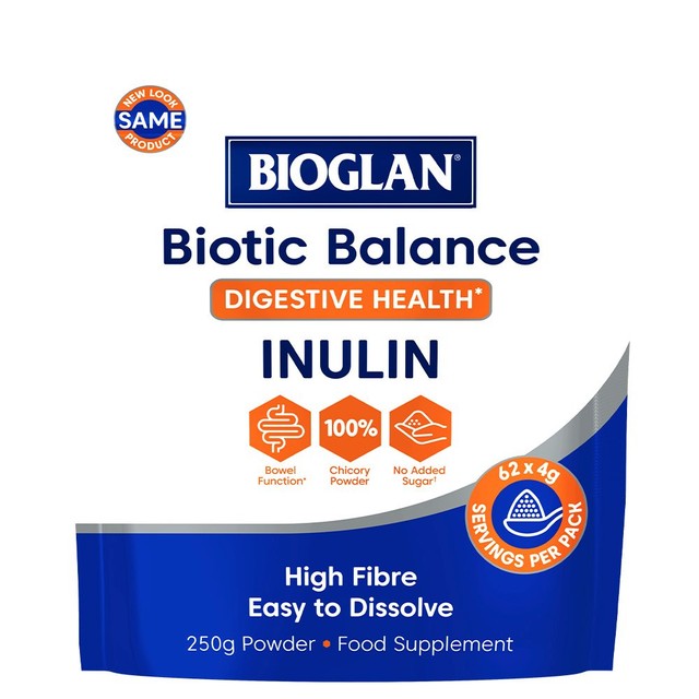 Bioglan Inulin fibre supplement powder 250g - British product
