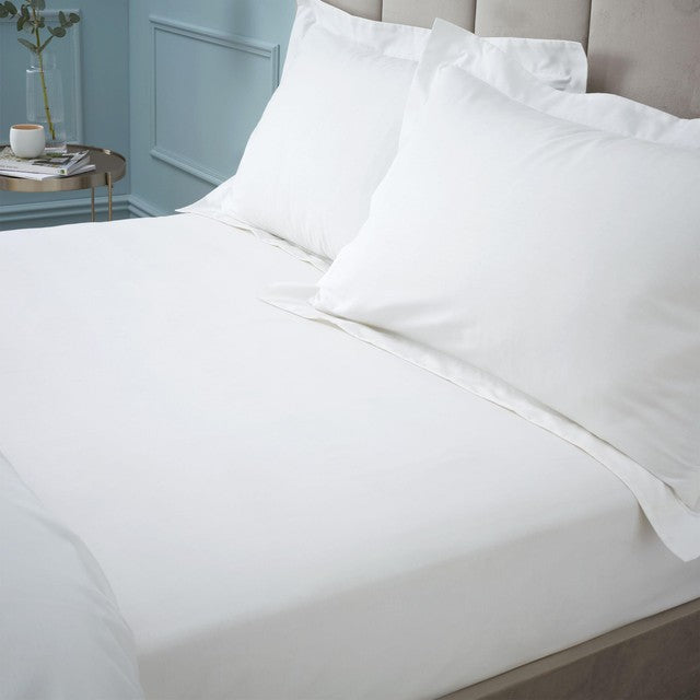 Turner Bianca 180TC Egyptian Cotton King Fitted Sheet - British product