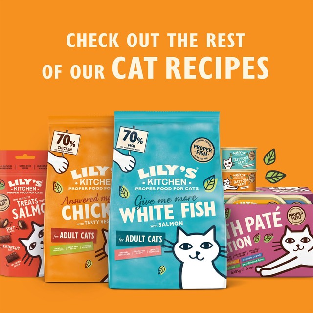 Lily's Kitchen Tasty Cuts wet cat food multipack 8x85g, UK version