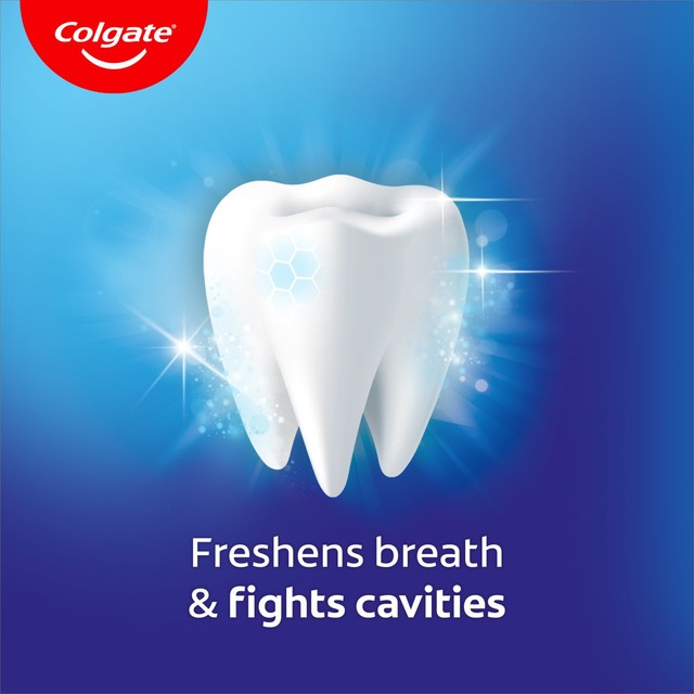 Colgate Advanced White whitening toothpaste pump 100ml - British product