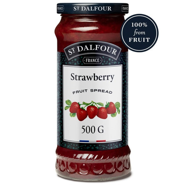 St Dalfour strawberry fruit spread 500g (British brand)