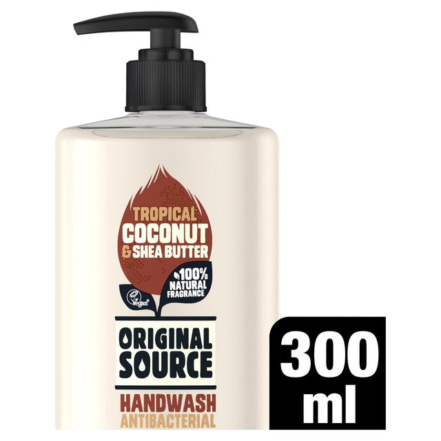 Original Source Coconut Hand Wash 300ml, imported from the UK