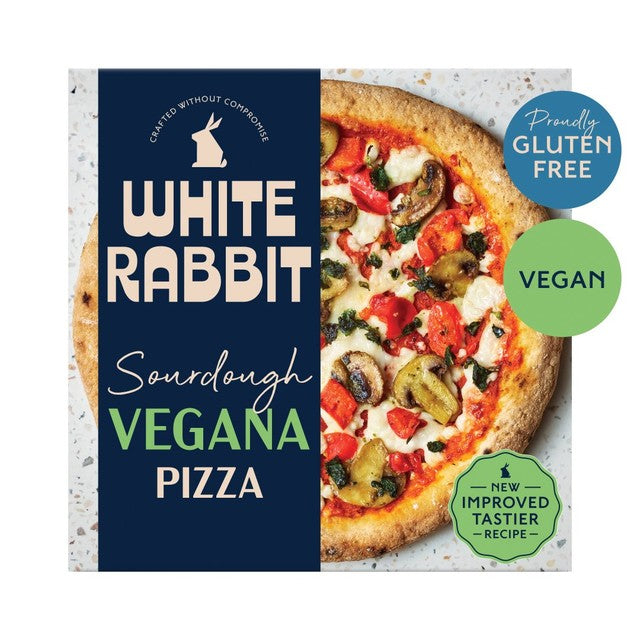 White Rabbit gluten-free sourdough vegana pizza 440g (British brand)