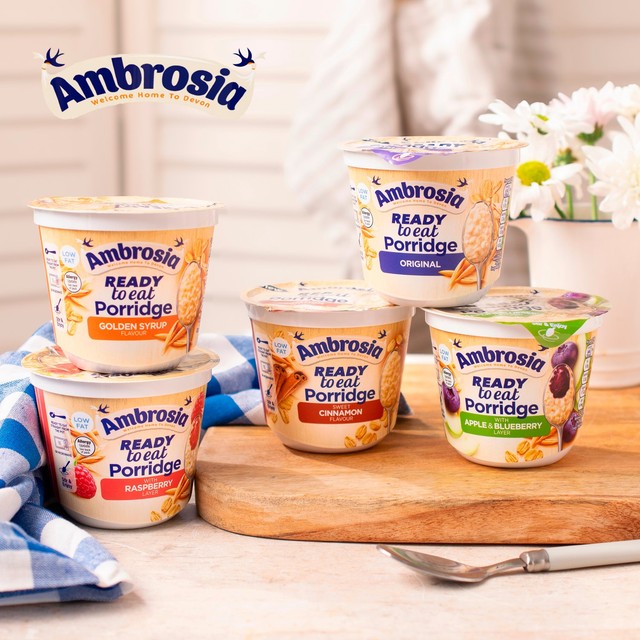 Ambrosia raspberry porridge pot 210g - British product