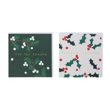 Habitat Square Holly  Foliage Text 10pk