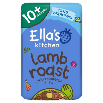 Ella's Kitchen Lamb Roast Dinner Baby Food Pouch 10+ Months 190g