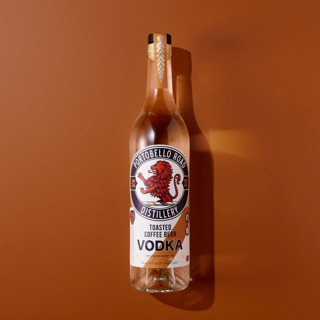 Portobello toasted coffee bean vodka 70cl, imported from the UK