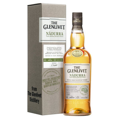 The Glenlivet Nadurra First Fill Single Malt Scotch Whisky with Gift Box 70cl