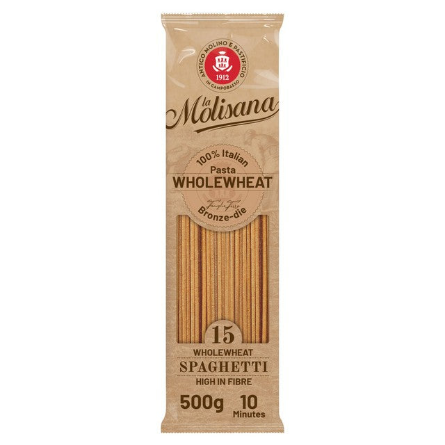 La Molisana wholewheat spaghetti 500g, UK version