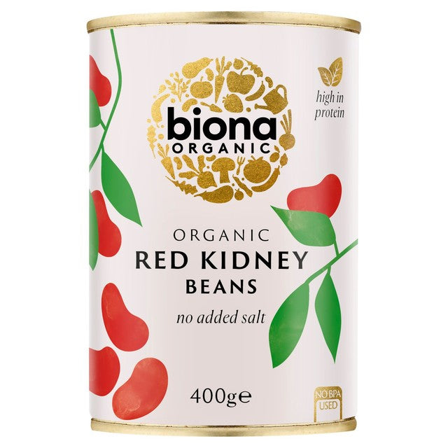 Biona Organic Red Kidney Beans 400g - British product