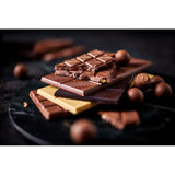 M&S milk chocolate bar with ground hazelnuts 125g, imported from the UK