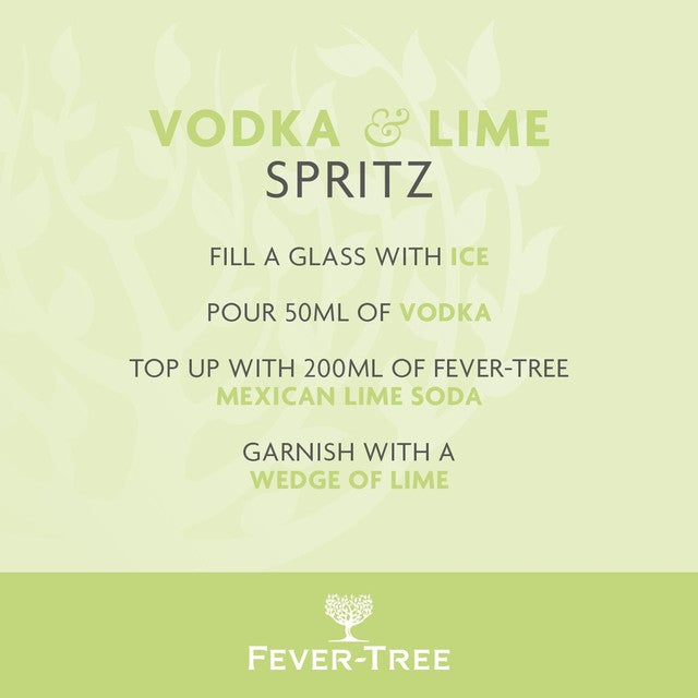 Fever-Tree Mexican Lime Soda 500ml - British product