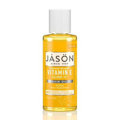 Huile pour le visage Vitamine E Jason 45000IU 60ml
