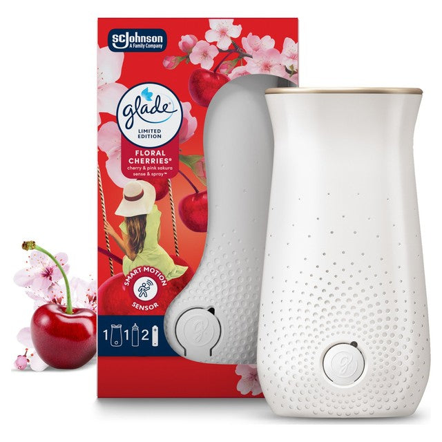Glade Sense and Spray air freshener Floral Cherries 18ml, UK version
