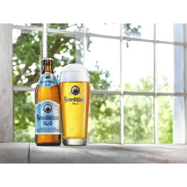 Benediktiner Hell lager 500ml - British product