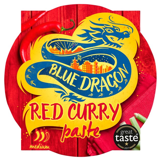 Blue Dragon Thai red curry paste 50g pot - British product