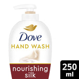 Dove Supreme Silk Caring hand wash 250ml - British product
