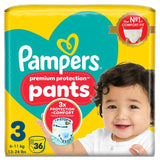 Pampers New Baby Nappy Pants Size 3 36 pack, imported from the UK