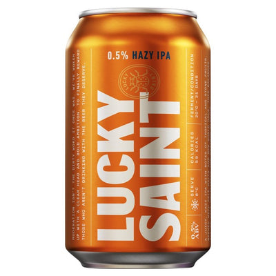 Lucky Saint Hazy IPA Alcohol-Free Beer 330ml
