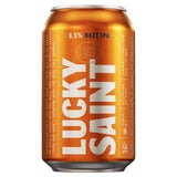 Lucky Saint Hazy IPA alcohol-free beer 330ml, UK version