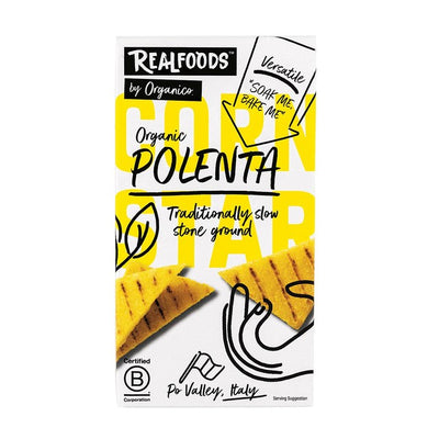 Realfoods Organic Polenta Gluten-Free Maize Meal 500g