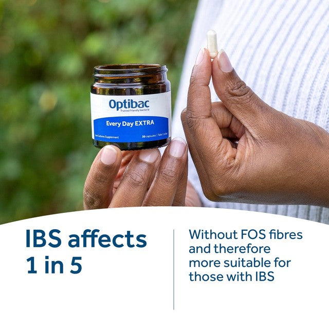 Optibac Probiotics Every Day Extra 30 Capsules, imported from the UK