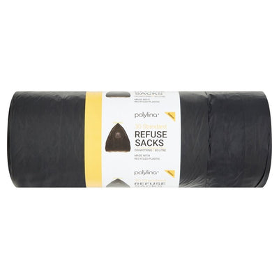 Polylina Drawstring Refuse Sacks 80L