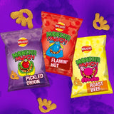 Monster Munch Roast Beef corn snacks 6x20g (British brand)