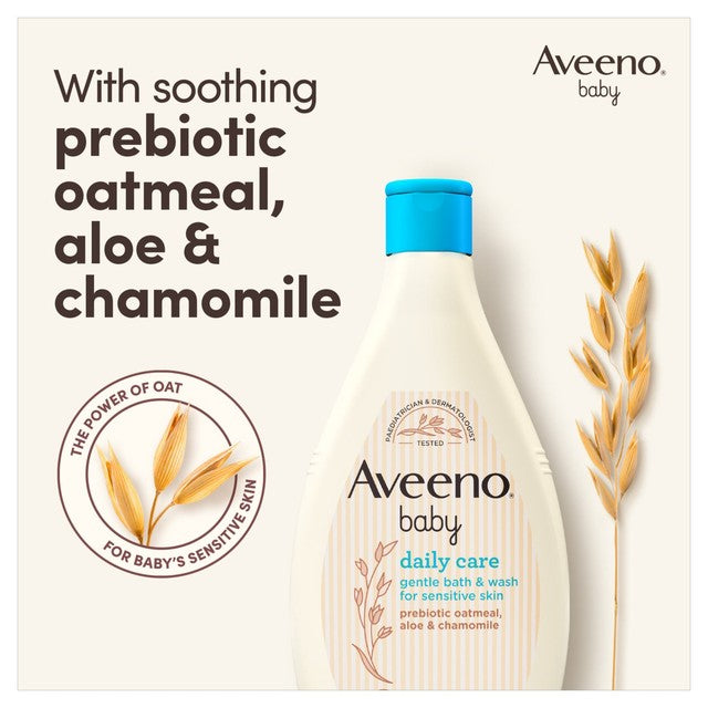 Aveeno Baby Daily Care Wash 400ml - British product